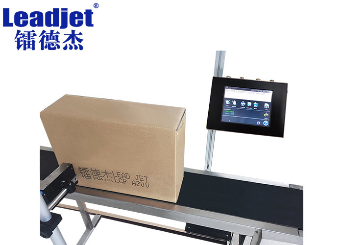 DOD Inkjet Printer A200 5~50mm Print Height With Double Printhead Label Printer
