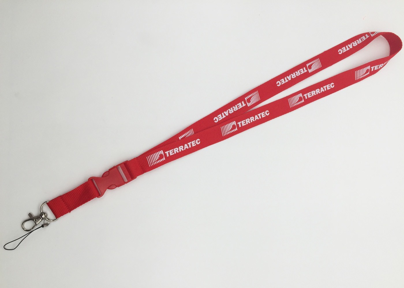 Nylon luxurious customized silk-screened lanyards with any logo for events