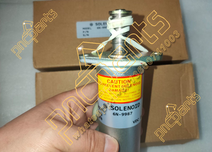 6N-9987 Shutoff Solenoid CAT 225D Engine 3208 Stop Solenoid 6N9987