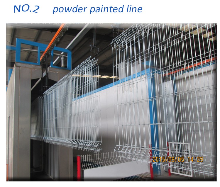 manufacture 3d wire mesh fence 1830mm x 2500mm mesh opening :50mm x 200mm diameter 5.00mm