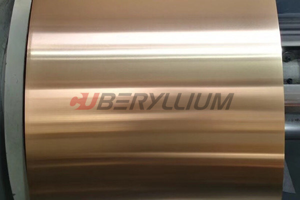 C17200 ASTM B194 Beryllium Copper Tape Berylco 25 For Electrical Switch Soft State