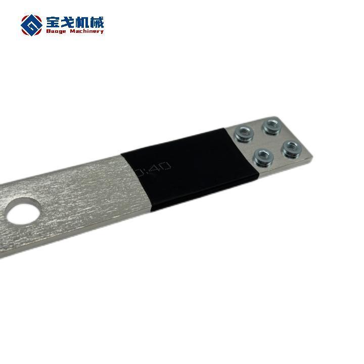 Flexible and Versatile New Technology Busbar with Black Heat Shrink Sleeve