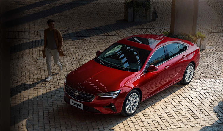 2019 Fuel Vehicle Buick Regal 2023 1.5T 2.0T 9AT FWD Sedan High Speed Petrol Sport Car Used Cars Fabric Seats FWD Drive