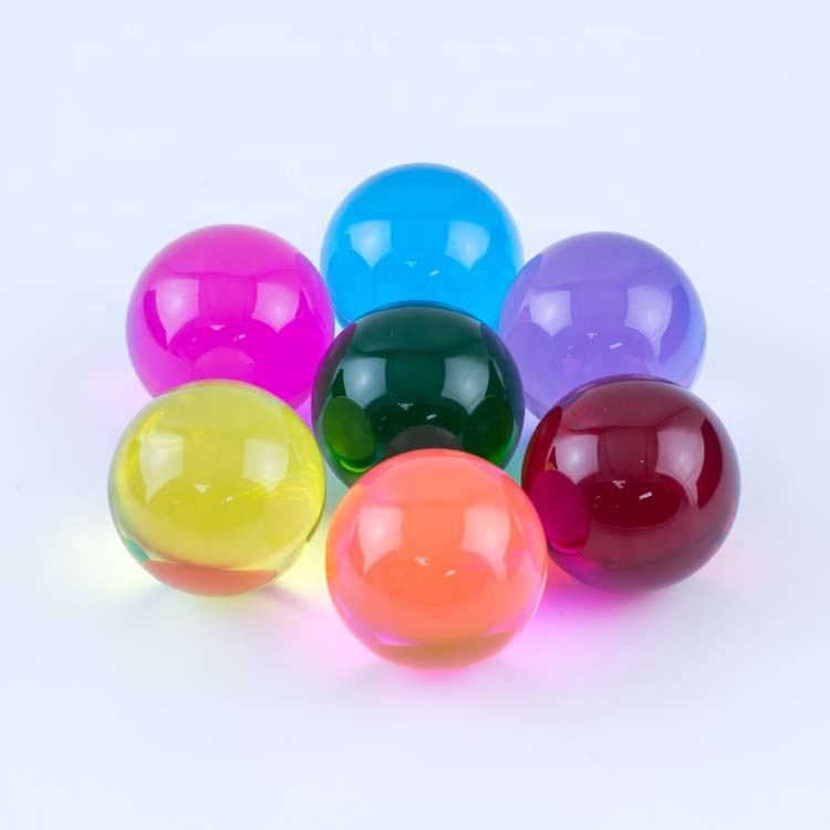 dia18mm -dia200mm Acrylic Resin Ball Large Clear Contact Juggling Ball