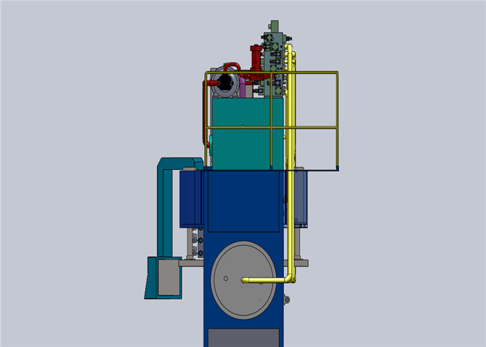 30KW Motor Automatic Steel Tee Machine , Tee Molding Machine 300KN Return Force