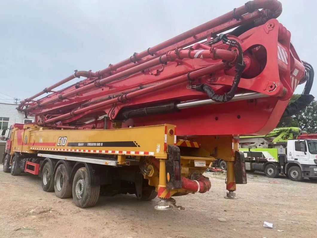 2020 Used Concrete Pump Truck 62m Volvo Chassis Truck Mounted Pump Construction Equipment
