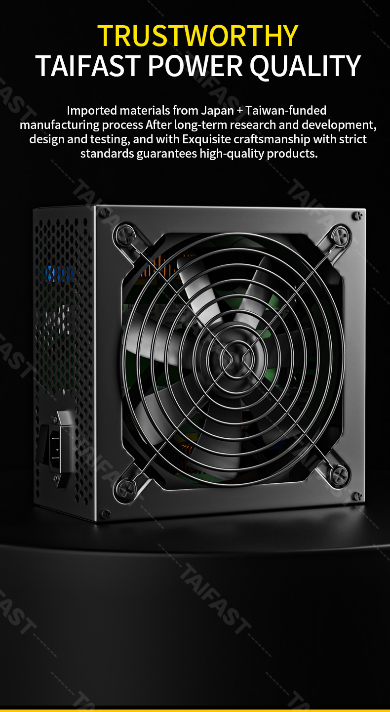 Silent ATX Mining Rig Power Supply For Mining 8 Gpu 2000W PSU 90PLUS Ethereum 2 Fans Silver