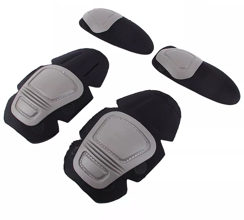 Resistant One Size Fits All Frog Suit Knee and Elbow Pads for Safety Outdoor Training Gear