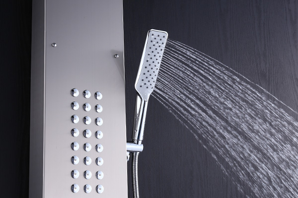5 Functions Overhead Shower Panel , ROVATE Tub And Shower Panels ODM / OEM