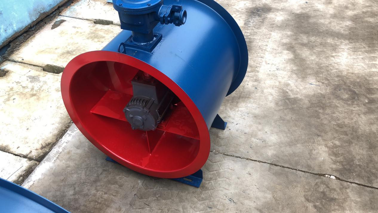 Axial Type Fire Smoke Exhaust Fan High Temperature Resistance