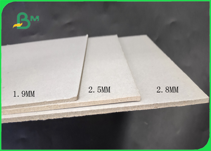FSC 3MM 3.5MM Uncoated Grey Booking Binding Board For Photo Frame Backplane