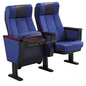 Buy cheap Luxury Ergonomic Auditorium Chair With Writing Table / Lecture Hall Seating product