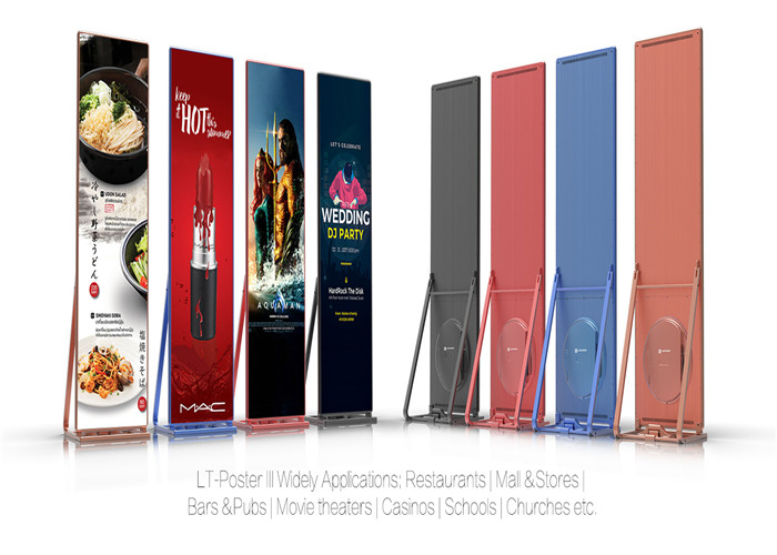 Wifi / Usb / Pc Led Screen Poster 640x1920mm 1/32 Scan