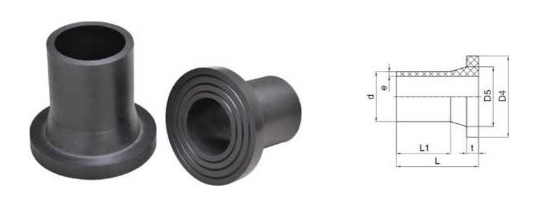 DN50-DN1200 PE Spigot Flange Adapter Polyethylene Pipe Fittings