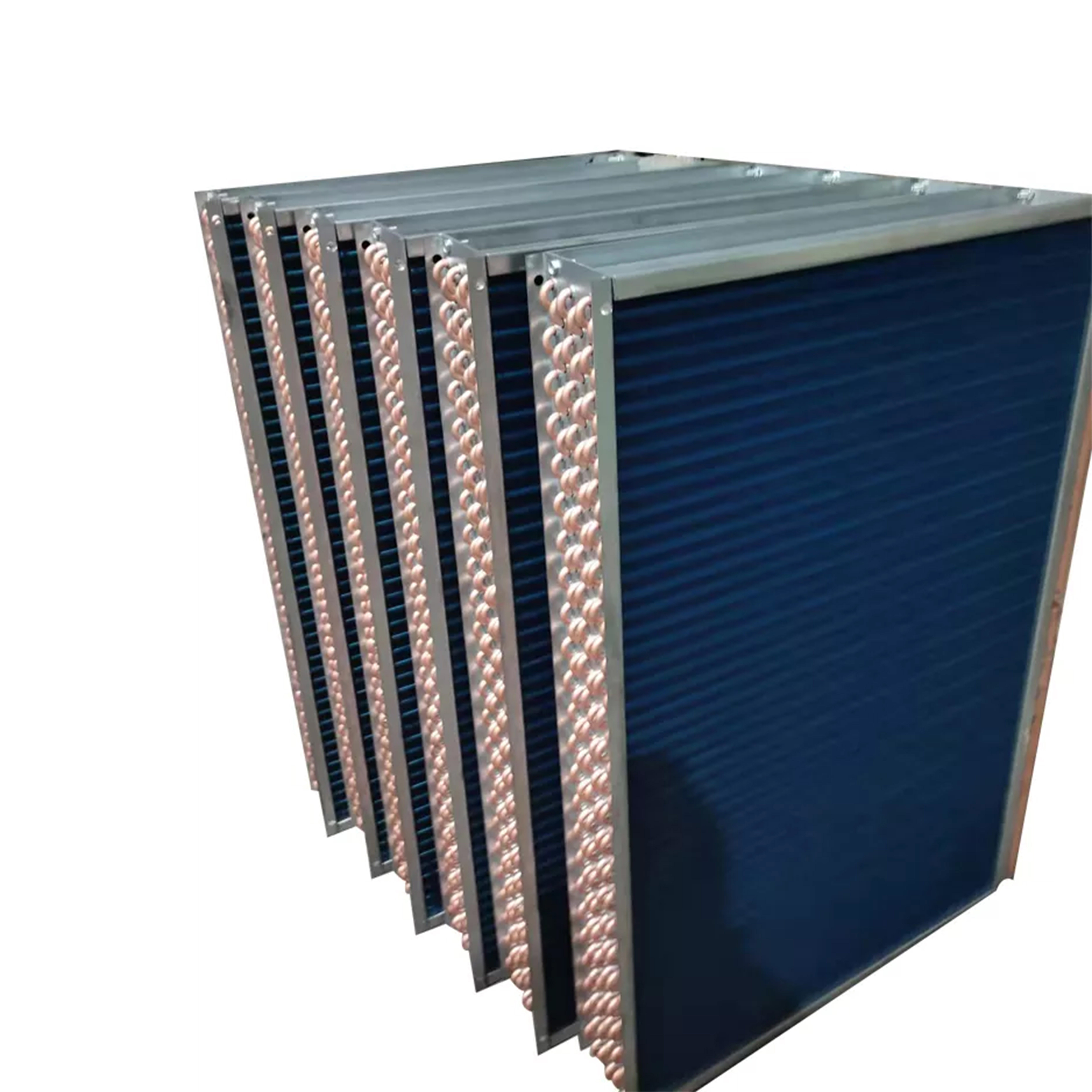 OEM Fixed Tube Heat Exchanger 300mm Copper Finned Tube Heat Exchanger ROHS