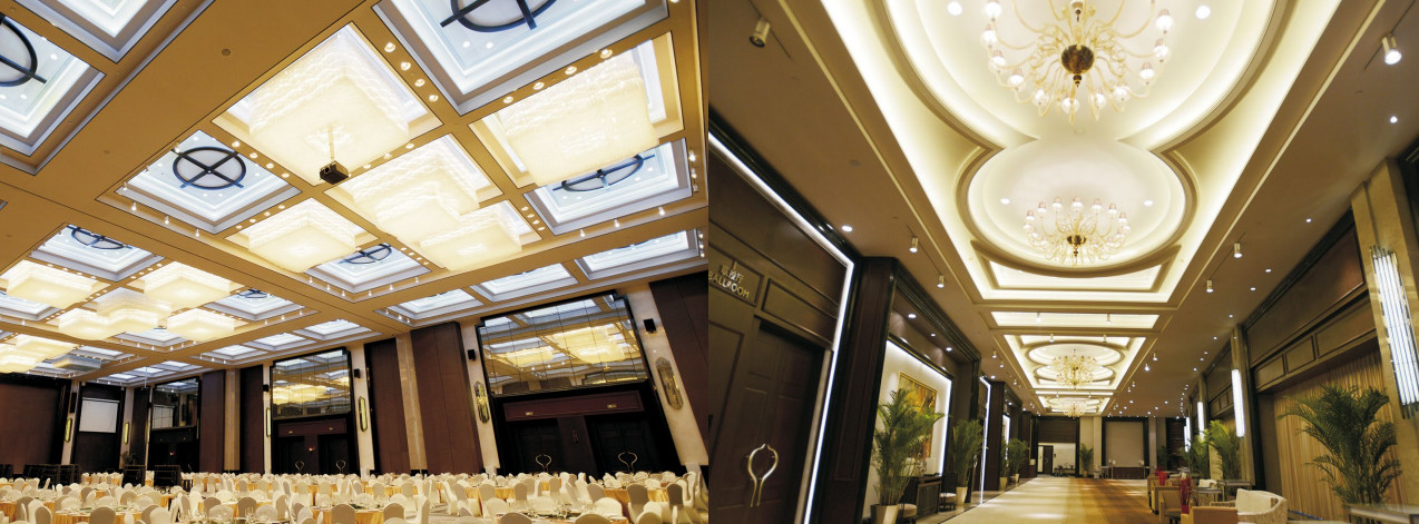 Luxury Hotel Ballroom Entryway Chandelier Customized