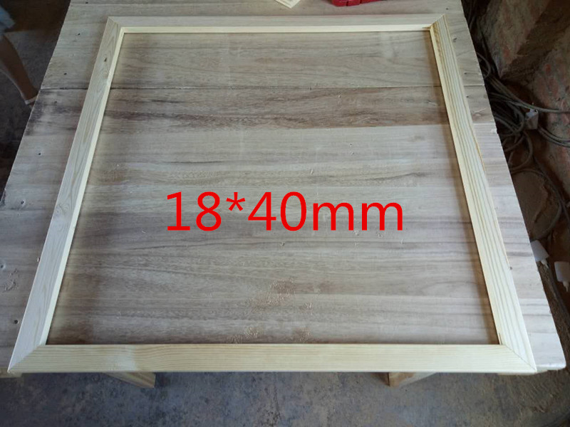 High Quality Pine wood Picture Frame For DIY Picture And Canvas Panel Framing