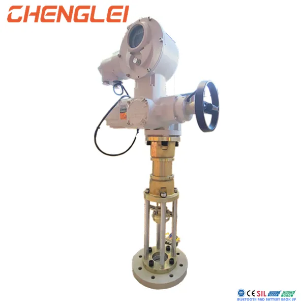 Regulating Orbit Airplane Progressive Electric Motor Linear Actuator for Globe Valve