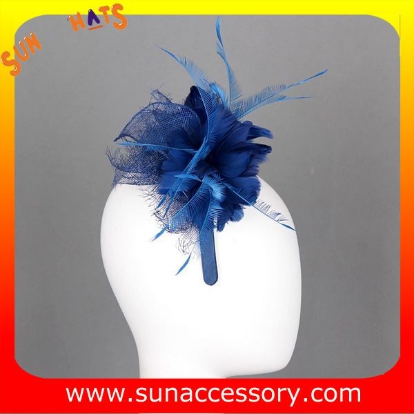0907 Elegant design sinamay fascinators hats for ladies ,Fancy Sinamay fascinator from Sun Accessory