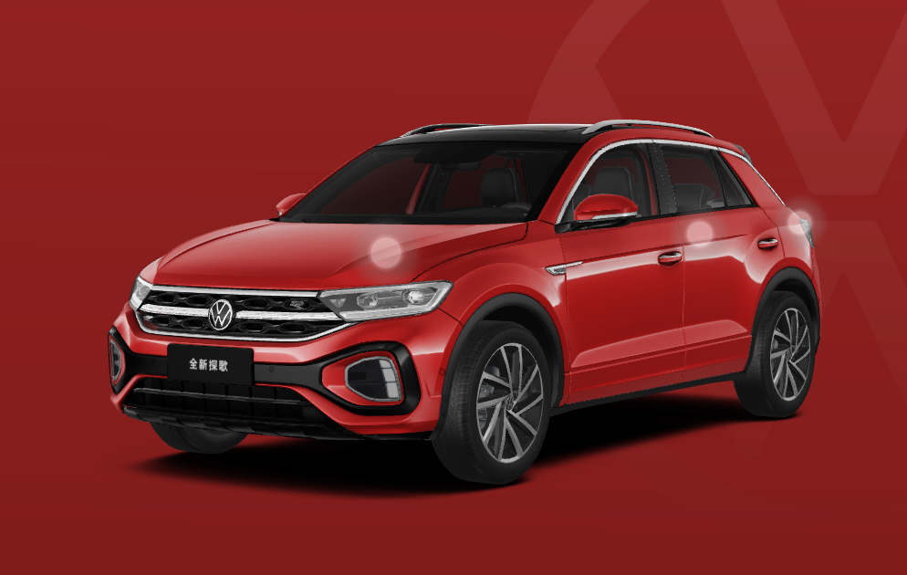 2024 T-ROC Compact 5-seats SUV Gasoline Vehicle Forward Shift Number 7 Fuel Gas/Petrol DSG Automobile 300TSI