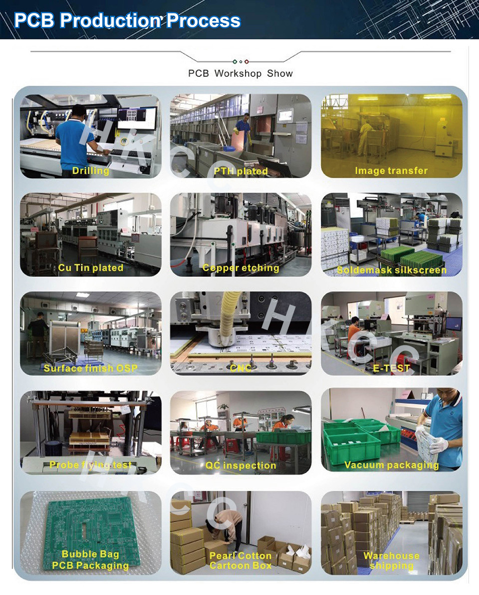 Industrial Camera Rigid Flex PCB Durable Polyimide PI FR4 Material