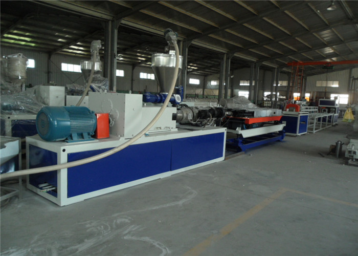 Automatic Electrical PE PP Extrusion Machine Single Wall Corrugated Pipe Making Machine