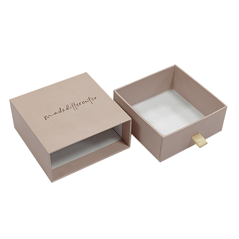 Small Slide Drawer Box Packaging Sliding Drawer Paper Jewelry Gift Box for Packing Items