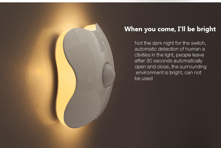 Mini Size Intelligent Induction Lamp Digital Sensor Head Energy Saving System