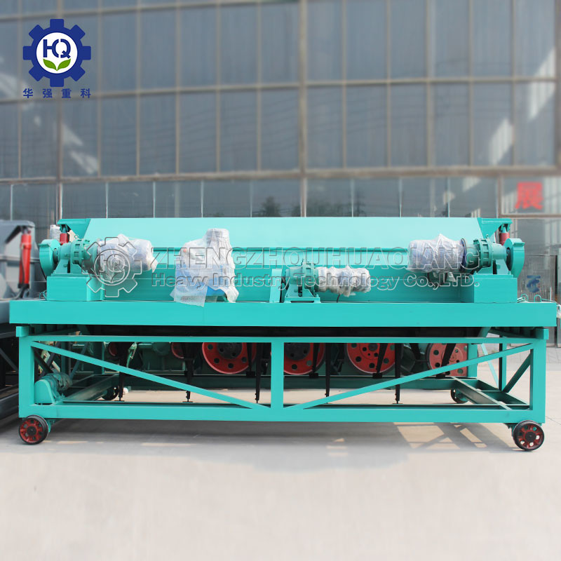 5 Meters 15kw Hydraulic Pig Manure Cow dung Chicken dropping Bio Feritlizer Groove Compost Turning Machine