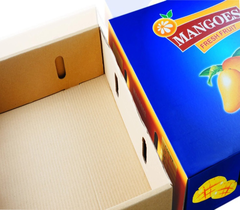 Better Price Quality Good Custom Printing Corrugated Fruit Mango Packing Shipping Boxes