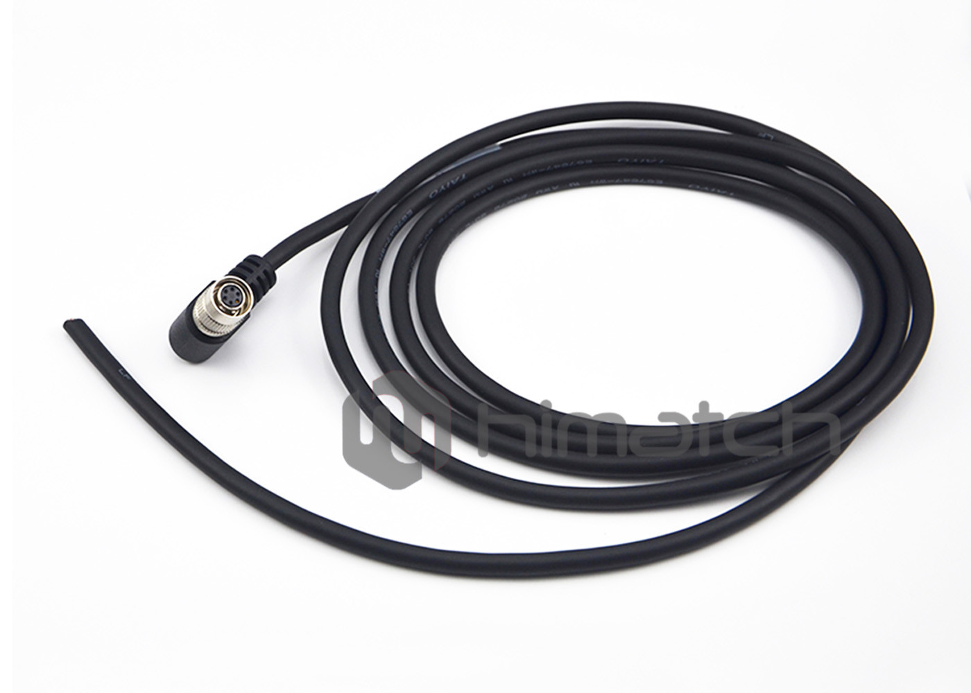 Hirose 12 Pin Male To Female Extension Cable With PVC / PUR Jacket UL Certified